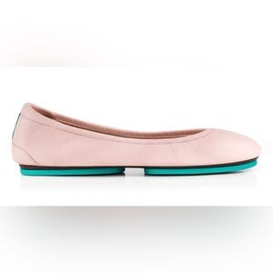 TIEKS Ballerina Pink Leather Ballet Flats